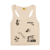 Stamp Ribbed Tank