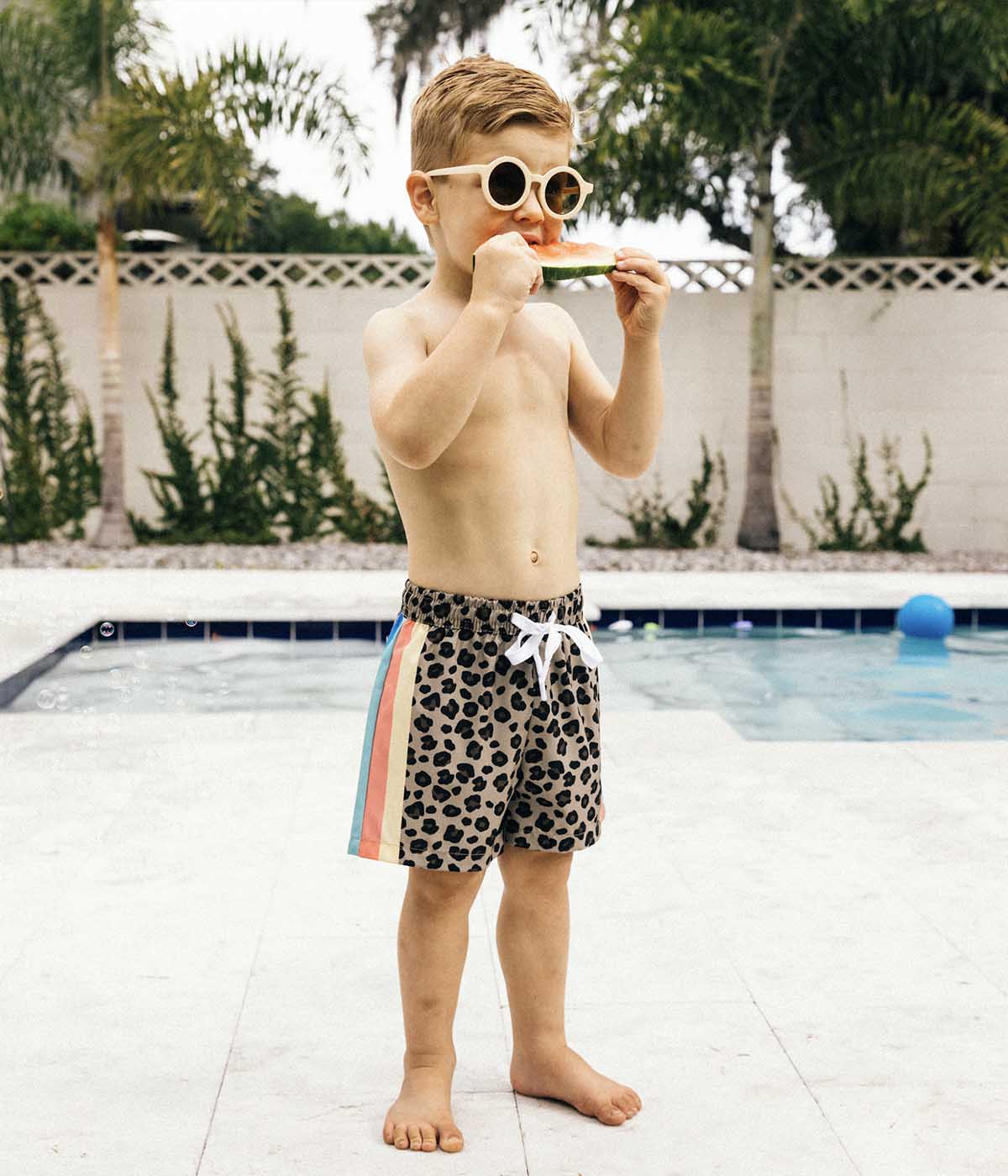 Cheetah swim trunks online