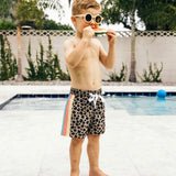Cheetah Disco Swim Short - Boys
