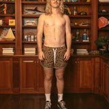 Leopard Tanning Swim