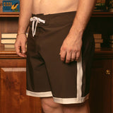 Stripe 18" Boardshort - Black