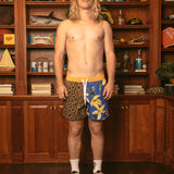 Flower Leopard Swim Short