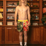 Flower Camo Swim Short