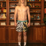 Flower Zebra Swim Short