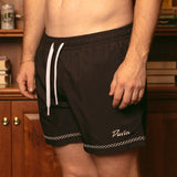 Stitch Swim Short - Black