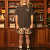 Club Gym Shorts - Leopard