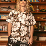 Hibiscus Leopard Buttonup