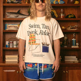 Sailing Tanning Swim - Blue