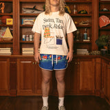 Swim Tan Relax Tee - Antique