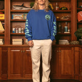Souvenir Crew Fleece - Blue