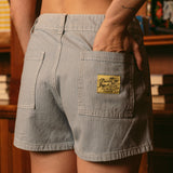 Cotton Twill Short - Blue