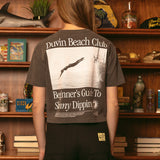 Skinny Dip Crop Tee - Black