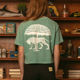 Relax Crop Tee - Marine