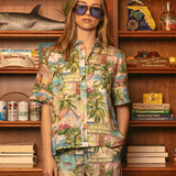 Getaway Crop Buttonup