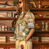 Getaway Crop Buttonup
