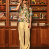 Souvenir Cotton Beach Pant - Yellow