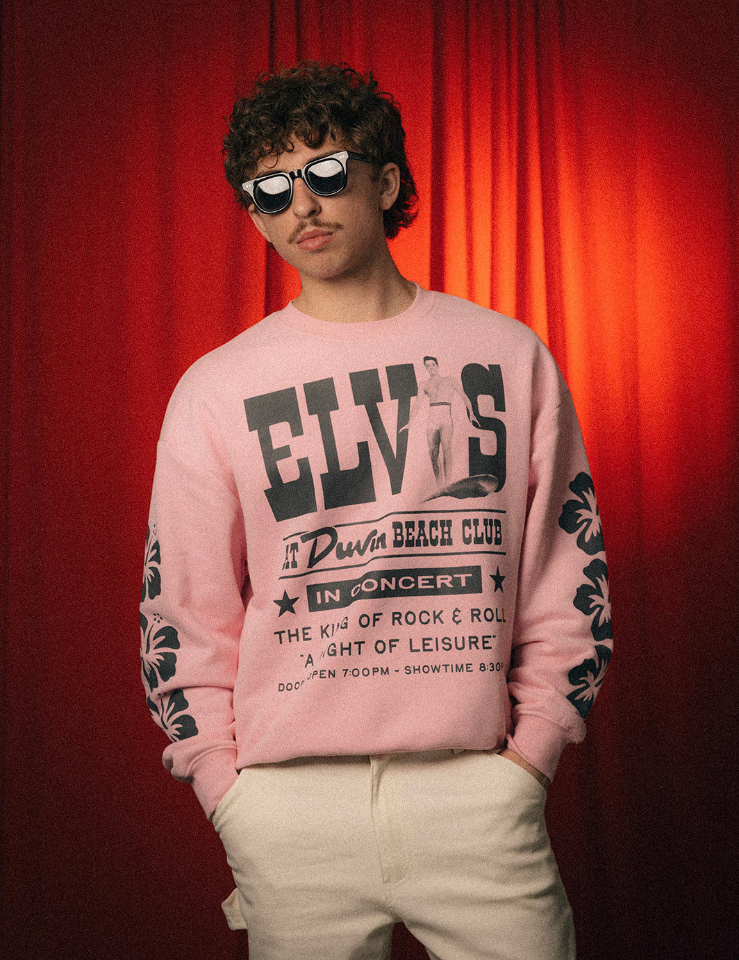 Duvin x Elvis In Concert Crew Fleece - Duvin Design Co.