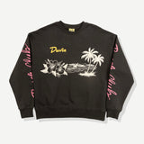Beach Club Crew Fleece - Black
