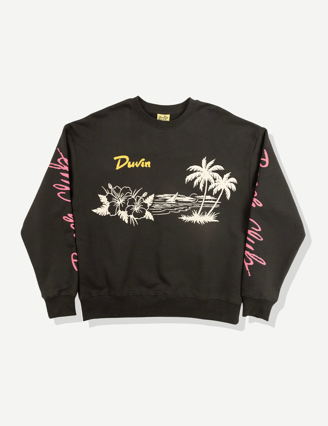 Beach Club Crew Sweater - Black