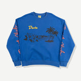 Beach Club Crew Fleece  - Blue
