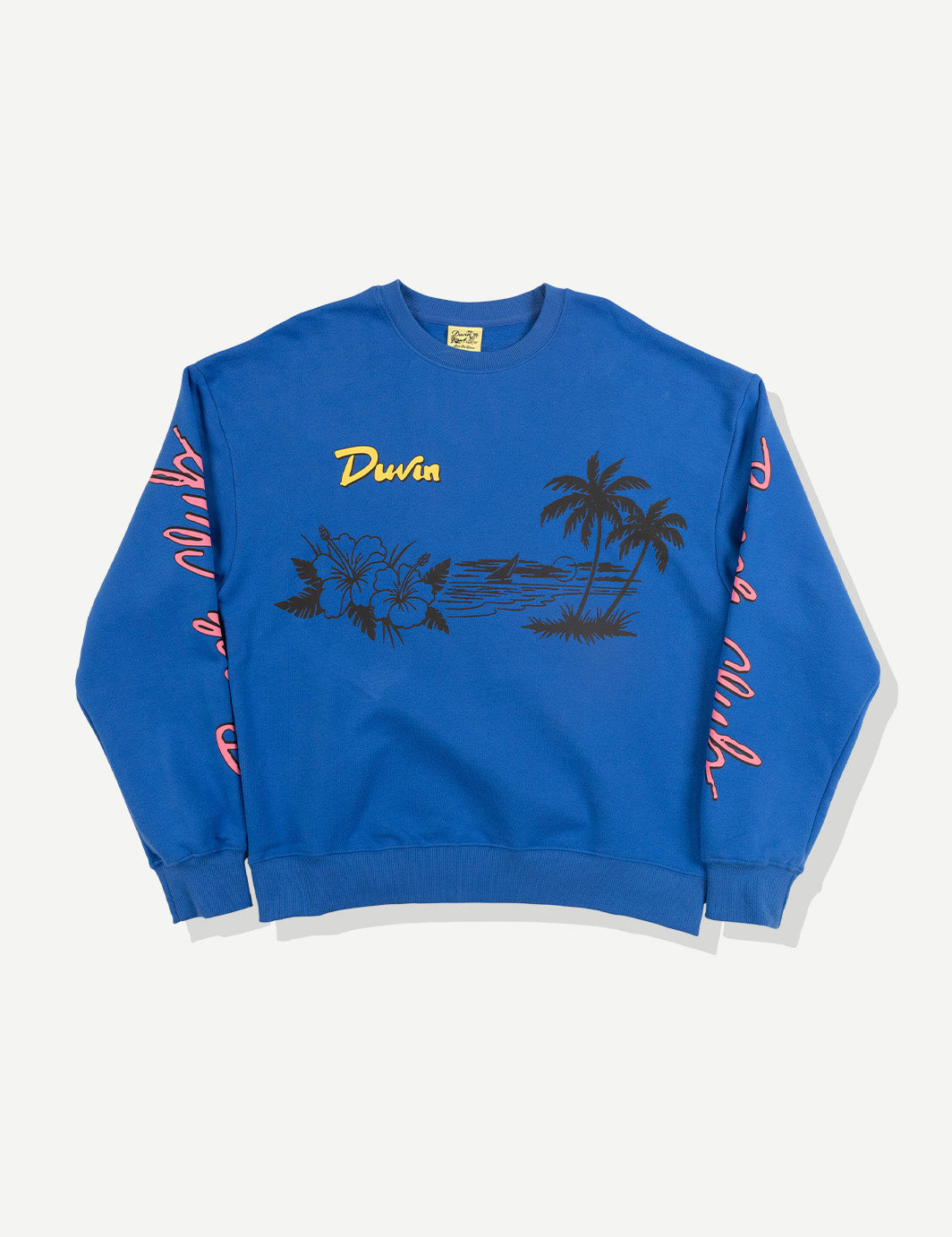 Beach Club Crew Sweater - Blue