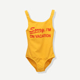 On Vacation One Piece - Girls