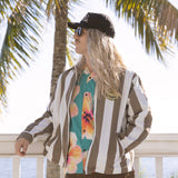 Beach Club Jacket - Brown