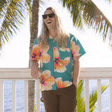 Bloom Stretch Buttonup - Green