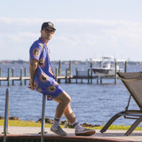 Sun Energy Stretch Buttonup - Blue