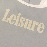 Leisure Ribbed Tank - Blue