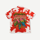 Duvin x Margaritaville Beach Club Buttonup - Red
