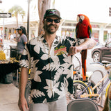 Duvin x Margaritaville Beach Club Buttonup - Black