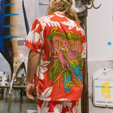 Duvin x Margaritaville Beach Club Swim Short - Red