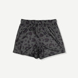 Club Gym Shorts - Black Leopard