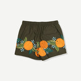 Tropical Orange Swim Short