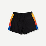 Side Block Swim Short - Black