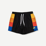 Side Block Swim Short - Black