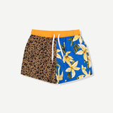 Flower Leopard Swim Short