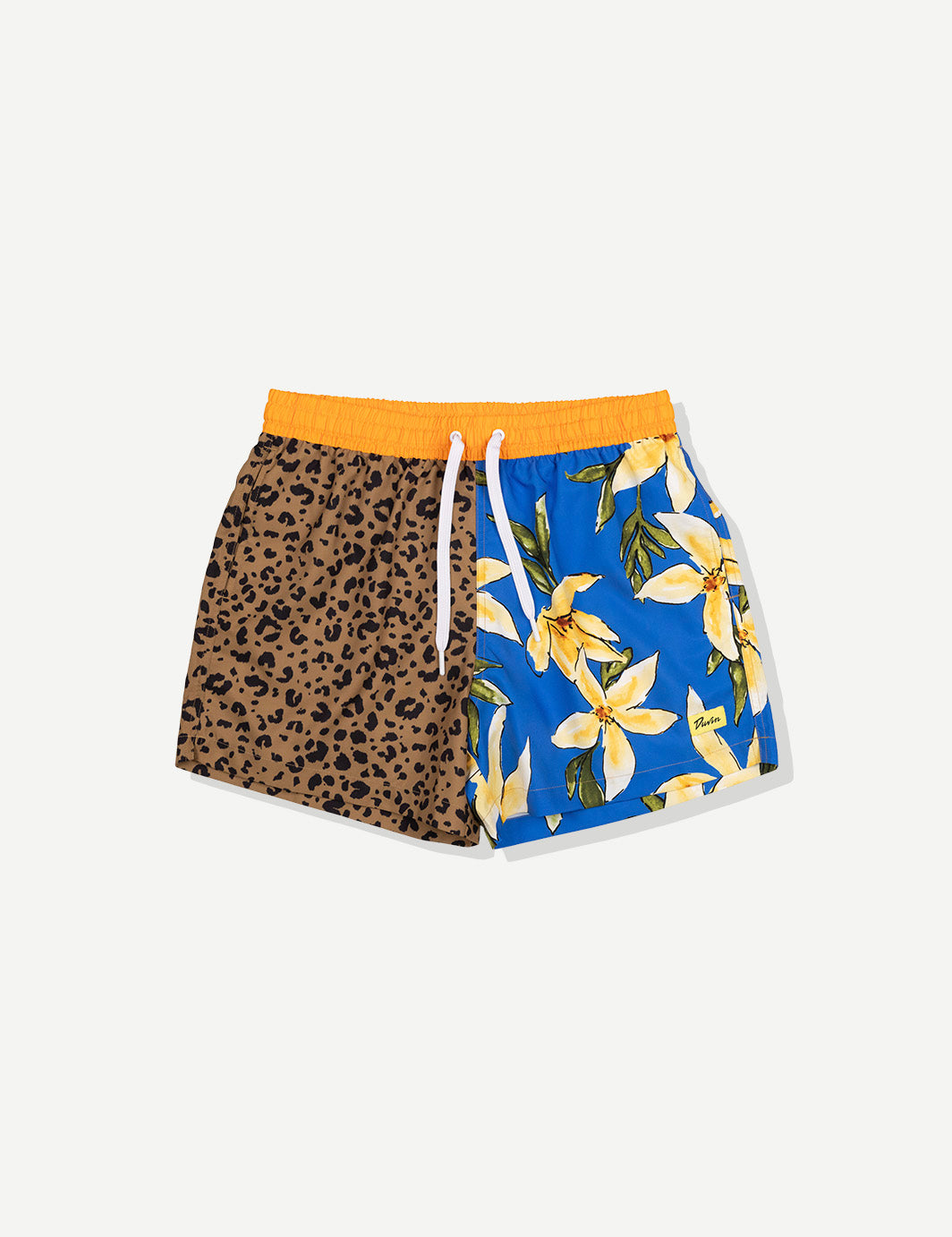 Flower Leopard Swim Short