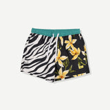 Flower Zebra Swim Short