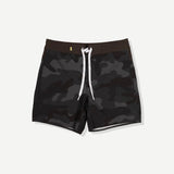 Black Camo 18" Boardshort