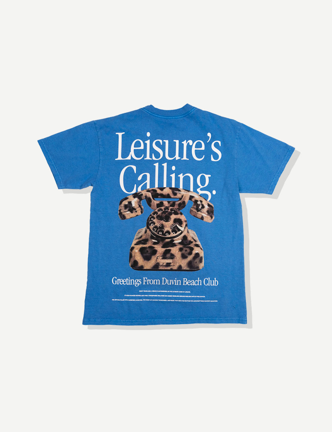 Concierge Tee - Blue