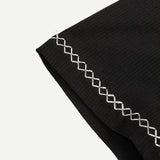 Stitch Stretch Buttonup - Black