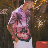 Miami Heat x Duvin Sunset Buttonup