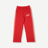 Oasis Wide Leg Sweatpant - Red
