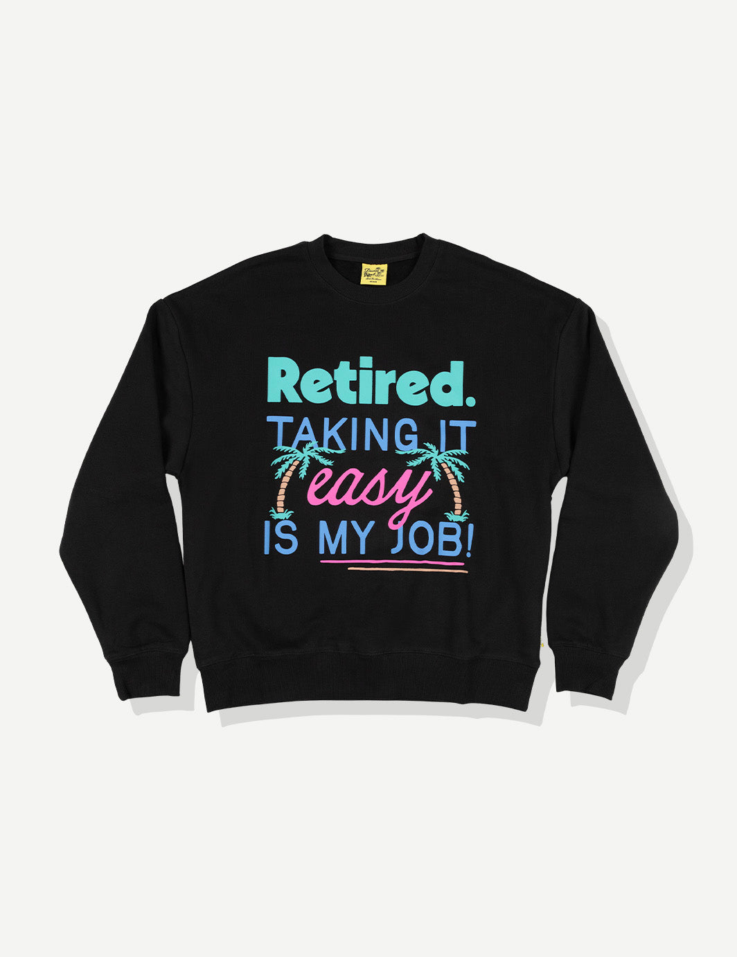 Good Times Crew Fleece - Black 2.0