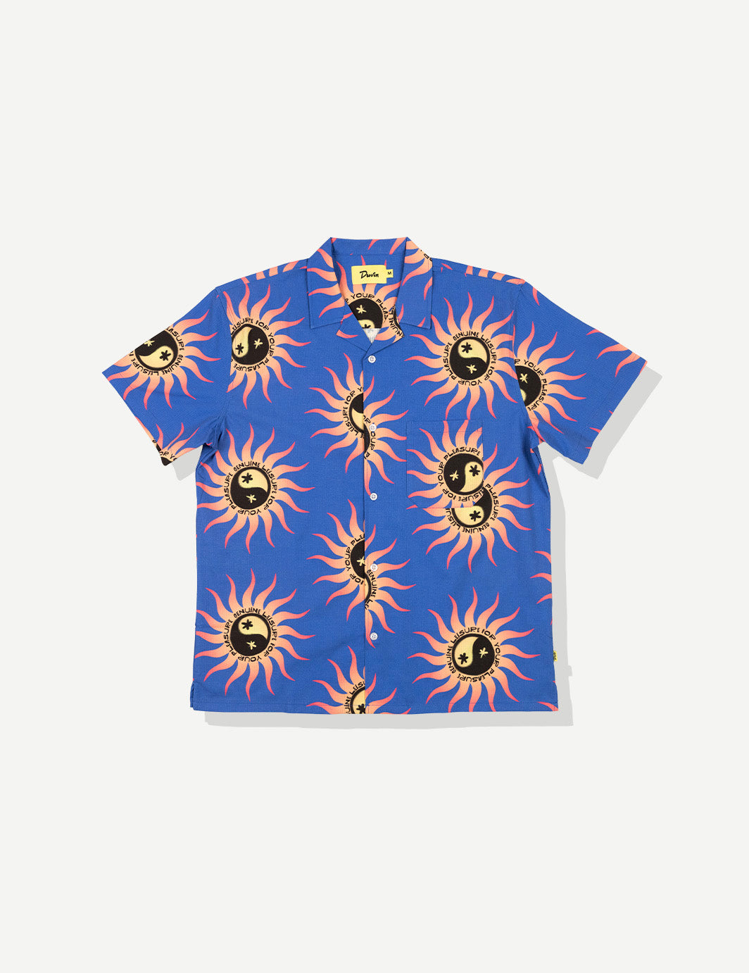 Sun Energy Stretch Buttonup - Blue
