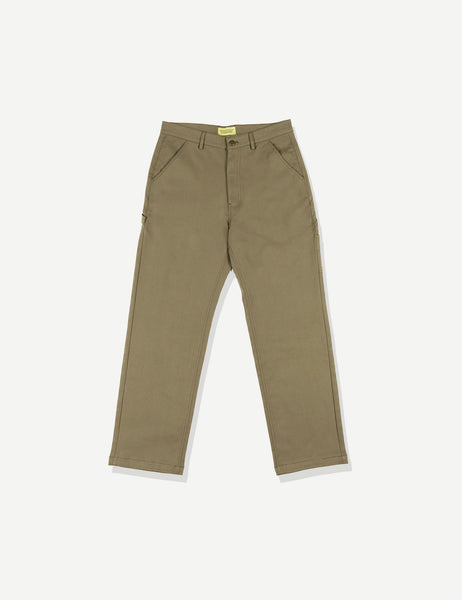 【MODERNIF】Vinne Air Cotton Two-Tuck Semi Banding Pants FrizmWorks-Slub-Cotton-Two-