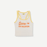On Vacation Ribbed Tank