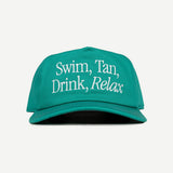 Swim Tan Relax Hat - Teal